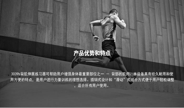 YC3039B 背肌罗马椅 背部伸展健身练习凳批发
