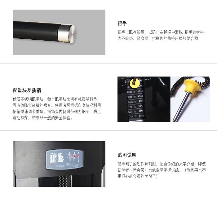 YC3016立式臀部训练器 臀部训练机健身器械大全