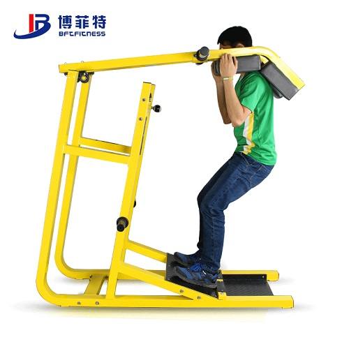 YC1024免维护立式小腿训练器 站姿腿部训练器械大图展示2