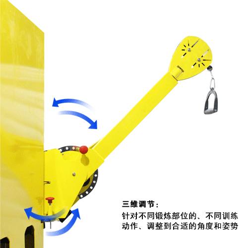 YC1015 双臂机 多功能可调式综合拉力训练器大图展示1
