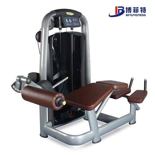 卧式屈腿训练器 俯卧腿弯举器 后屈腿部健身器材批发大图展示1