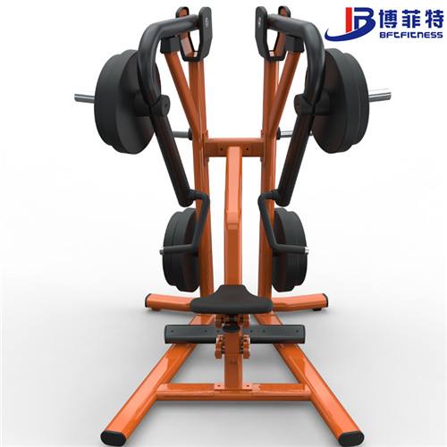 分动式低拉划船训练器 重负载低拉背商用健身房器材 YC5018大图展示1