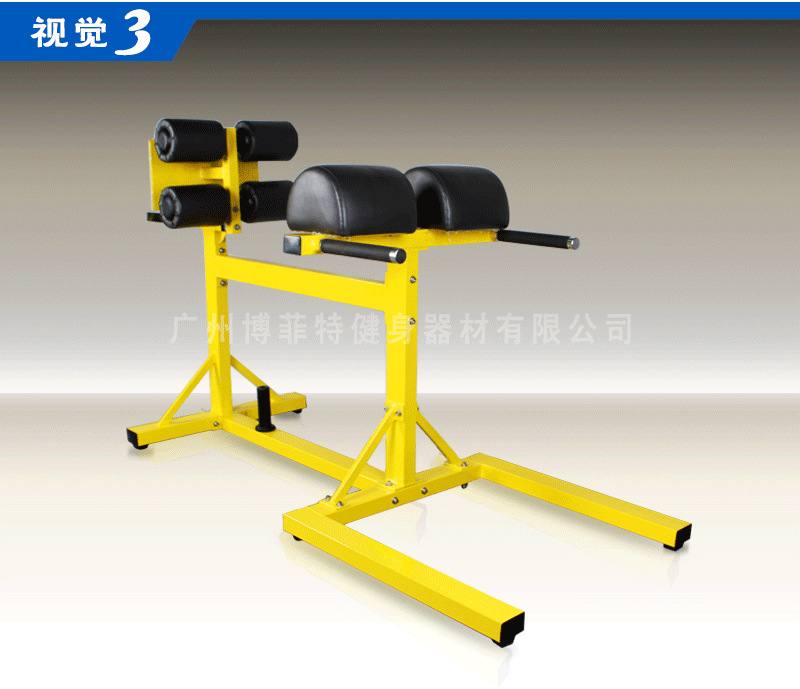 YC1023水平罗马椅训练器 山羊挺身健身器材广州