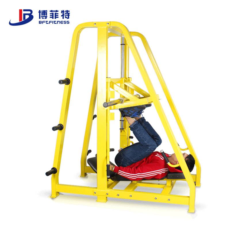 YC1022垂直倒蹬训练器 重负载免维护腿部倒蹬机