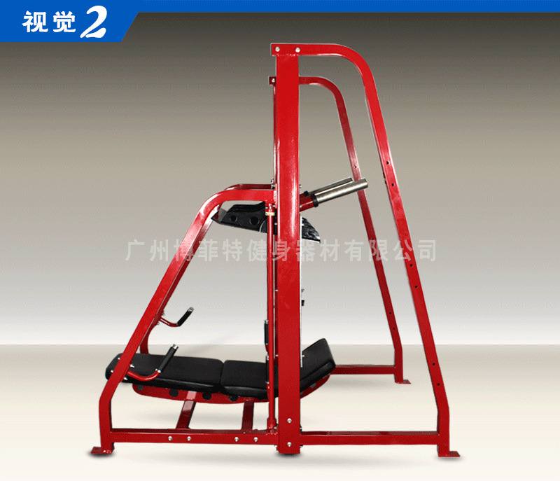 YC1050垂直倒蹬机腿部训练器 90°倒立机健身器材