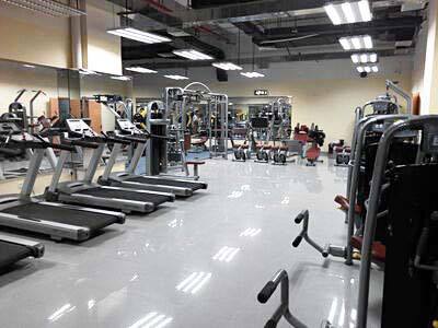 广州番禺高校城客户开设健身房案例